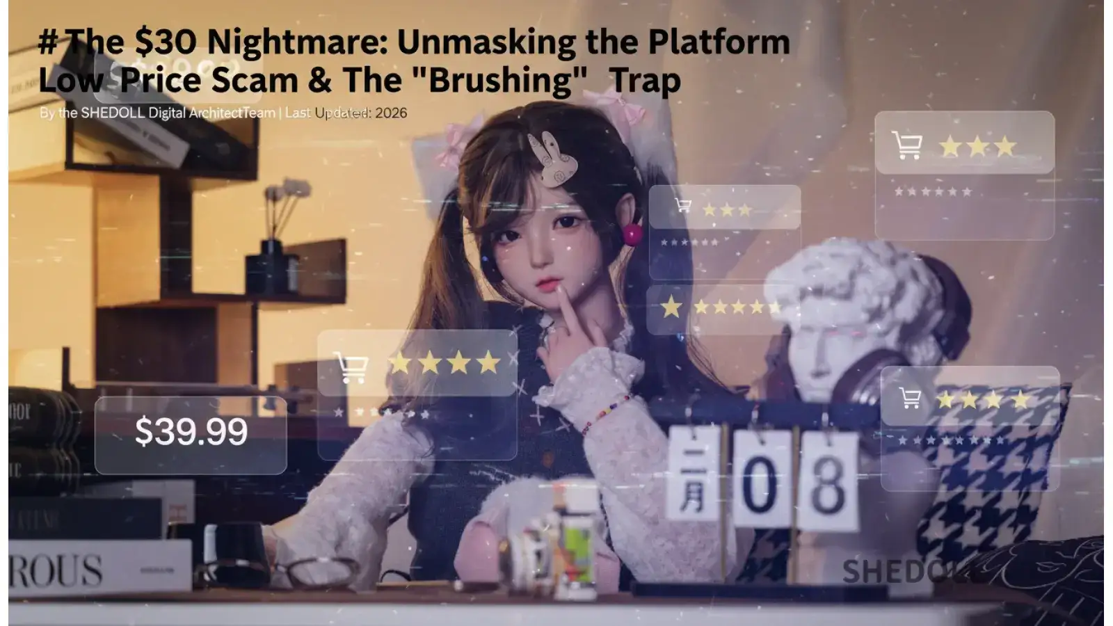 30ドルの悪夢：プラットフォーム上の格安詐欺と「ブラッシング」の罠を暴く